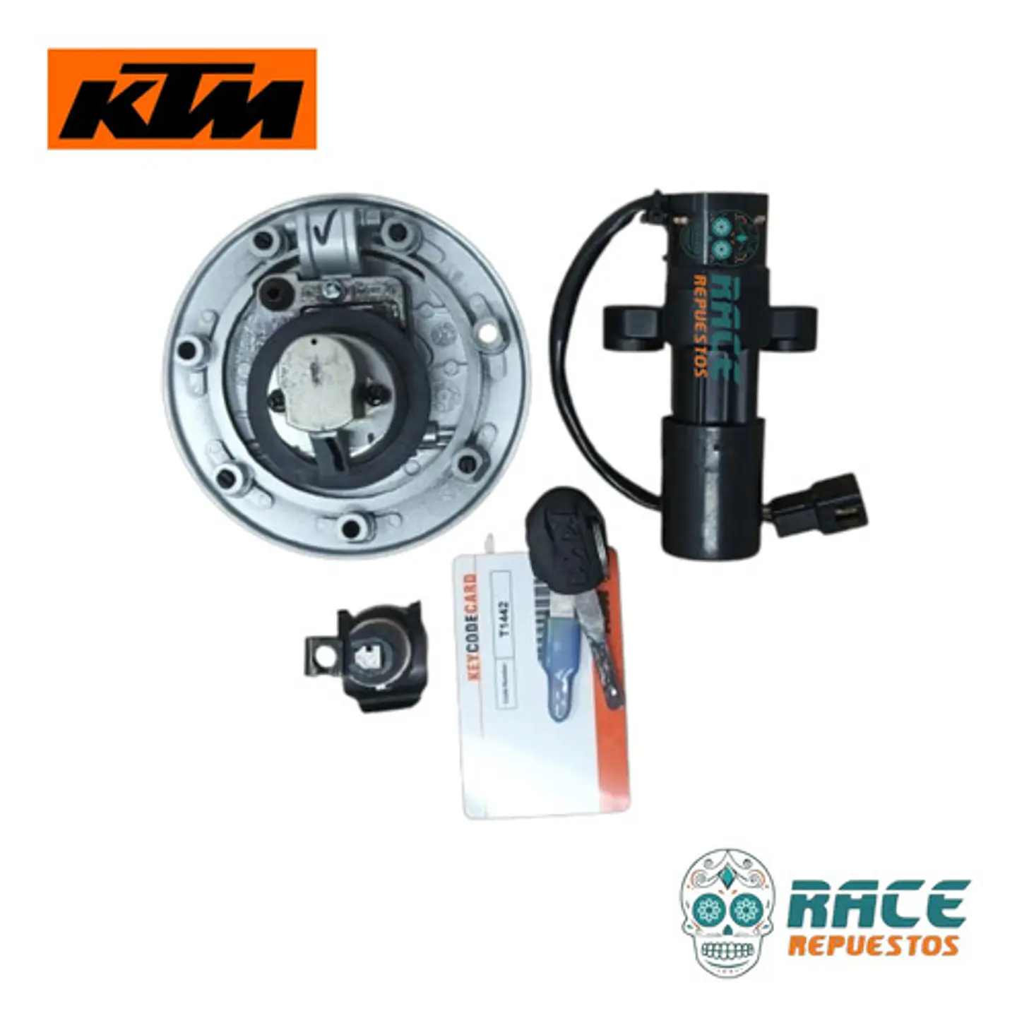 Kit Chapas Completo Ktm Duke 200 Clasicas Original Nuevo 4