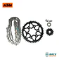 Kit Transmisión Arrastre Ktm Duke 390 Generacion-3 Original - Miniatura 2