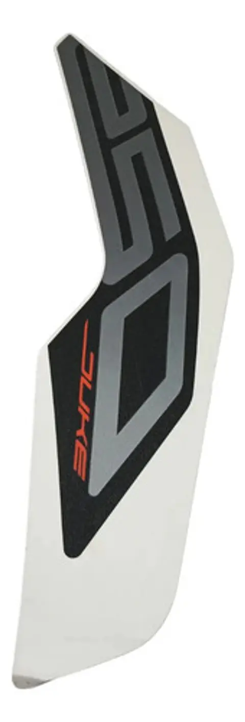 Sticker De Tanque Izquierda Ktm Duke 250 Gris Original
