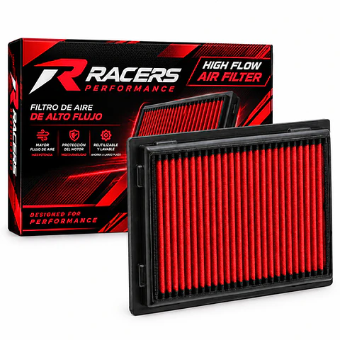 Filtro Aire Alto Flujo Nissan Versa 1.6 2012-2019