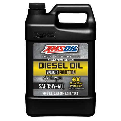 AMSOIL Signature Series Max-Duty Synthetic Diesel Oil 15W-40 4L