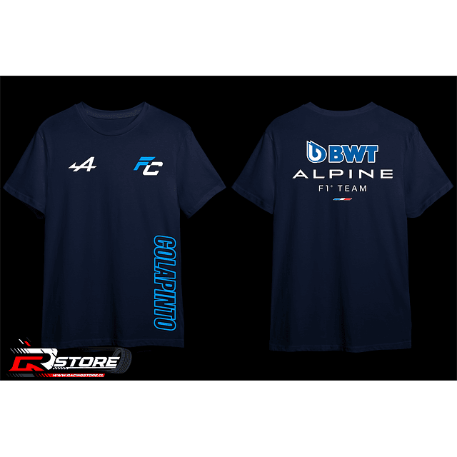 POLERA FORMULA 1 ALPINE F1 TEAM COLAPINTO