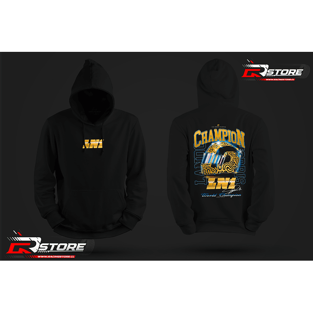 POLERON CANGURO FORMULA 1 LANDO NORRIS WORLD CHAMPION 2025