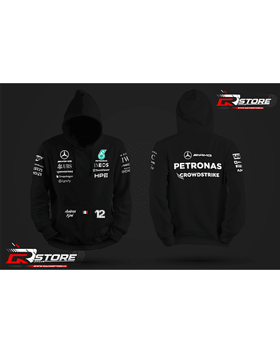 POLERON CANGURO MERCEDES PETRONAS F1 TEAM 2026 KIMI ANTONELLI