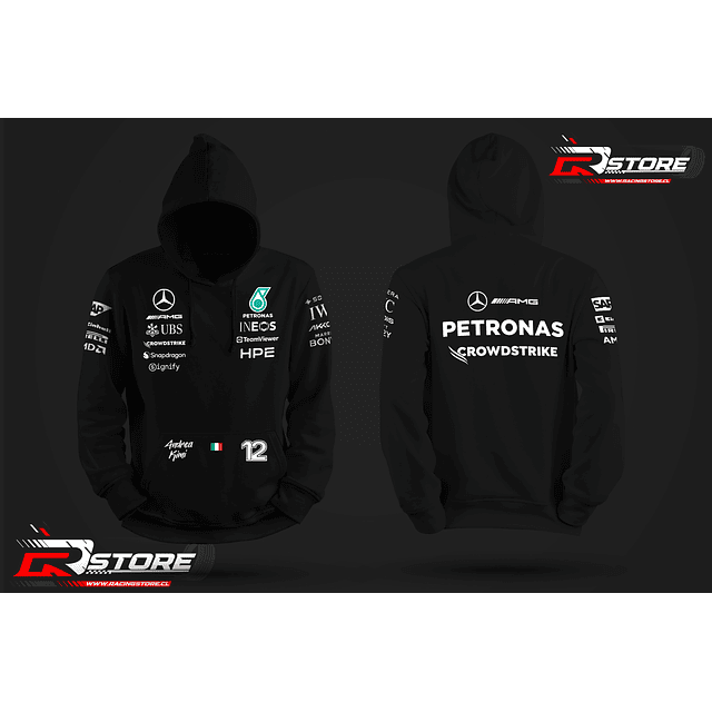 POLERON CANGURO MERCEDES PETRONAS F1 TEAM 2026 KIMI ANTONELLI