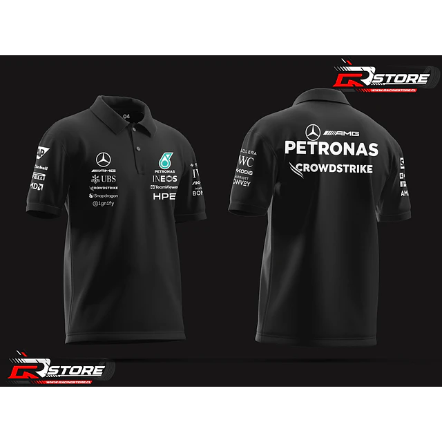 POLERA PIQUE FORMULA 1 MERCEDES AMG F1 2026