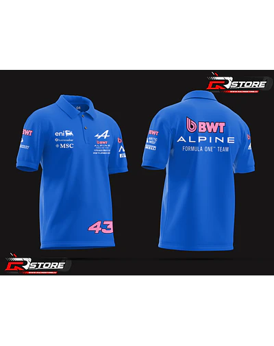POLERA PIQUE FORMULA 1 ALPJNE F1 TEAM COLAPINTO