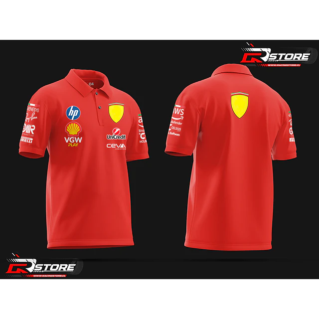 POLERA PIQUE FORMULA 1 TIFOSI 2026