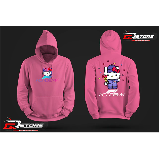 Poleron Canguro F1 ACADEMY HELLO KITTY
