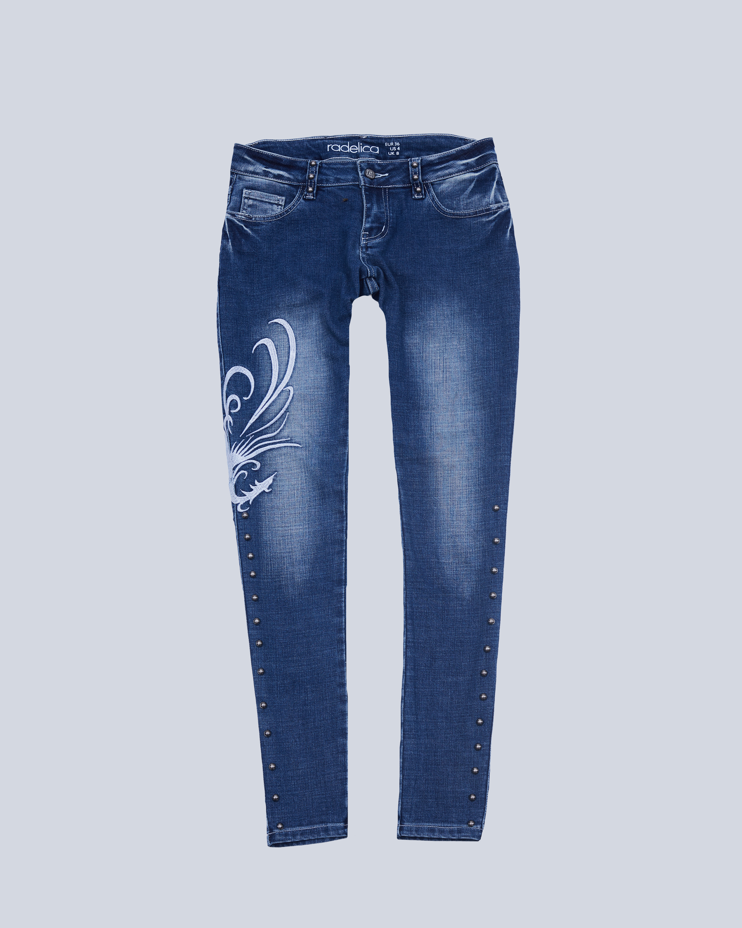 Skinny Jeans Bordados