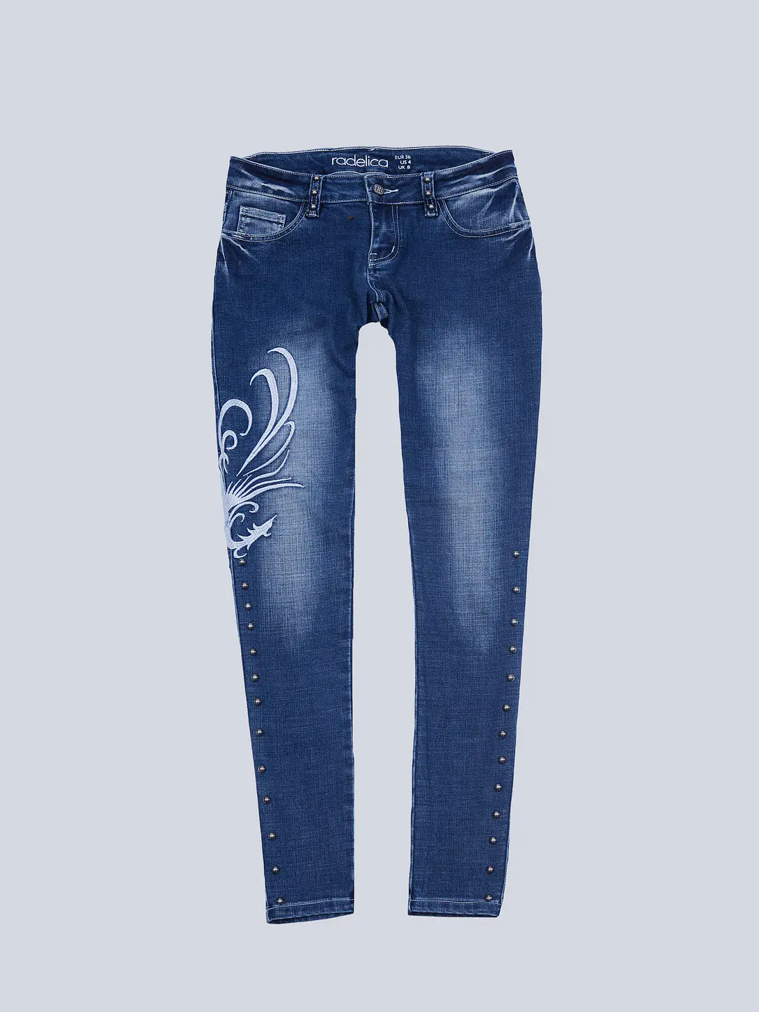 Skinny Jeans Bordados 1