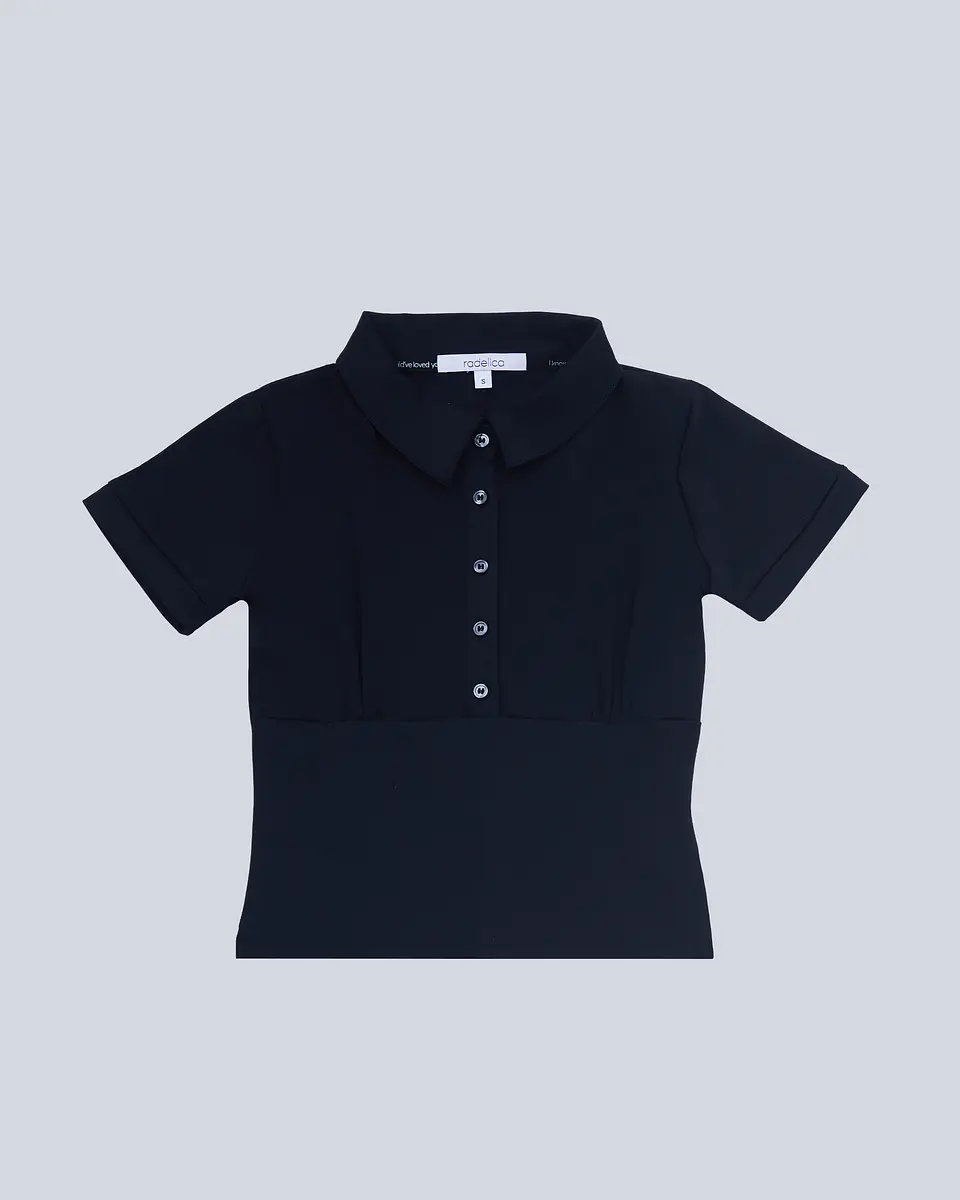 Polera Cuello Botones 2
