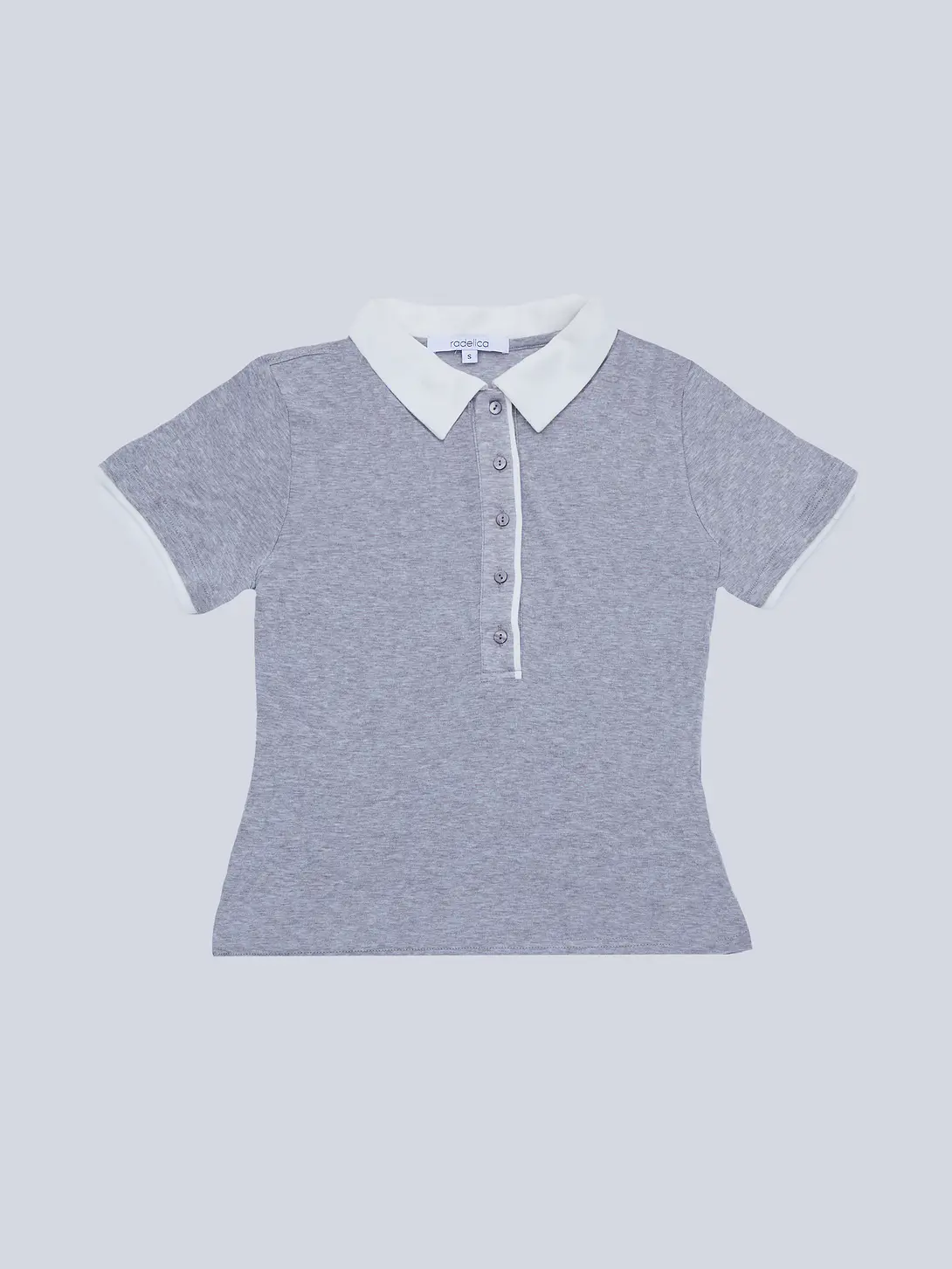 Polera Polo Bicolor 1