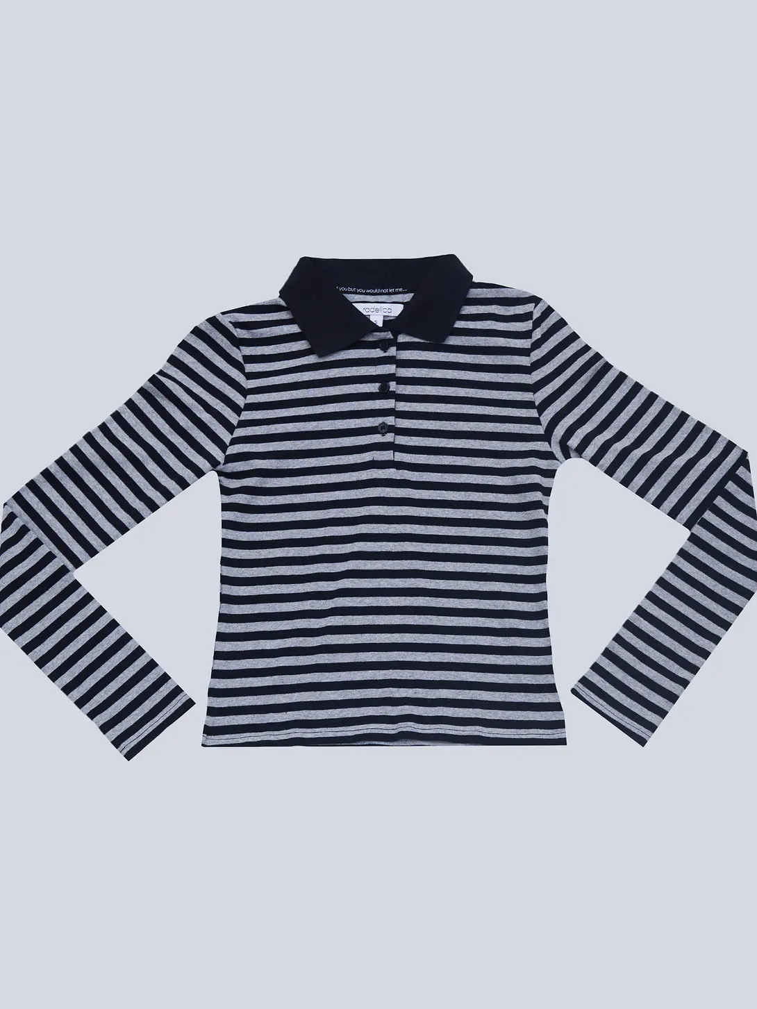 Polera Manga Larga Stripes 1