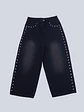 Studded Wide Jeans - Miniatura 2