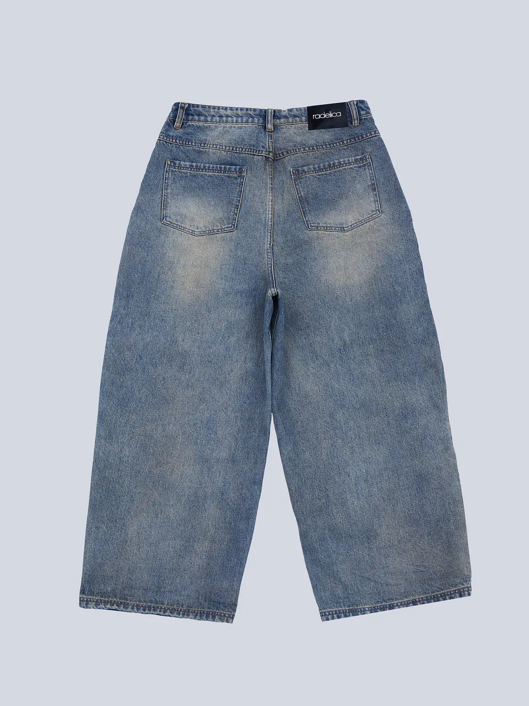 Studded Wide Jeans 4
