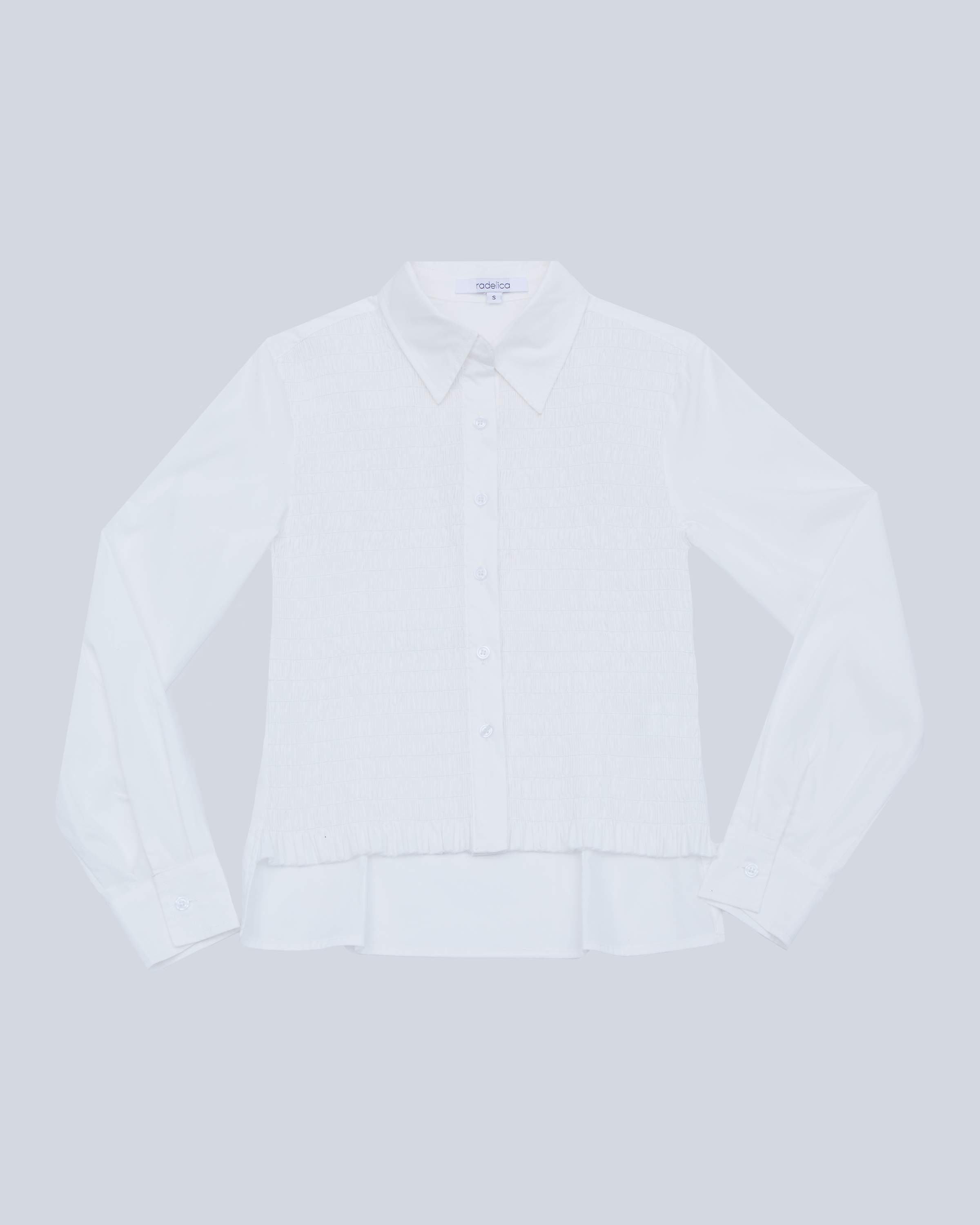 Blusa Runched - Blanco