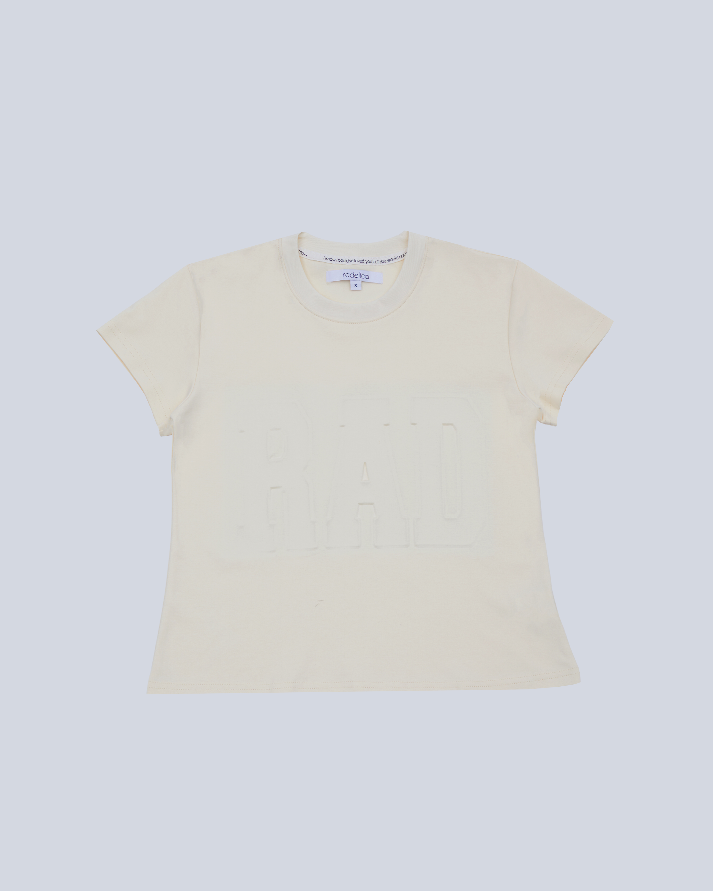 Polera Embossed - Crema