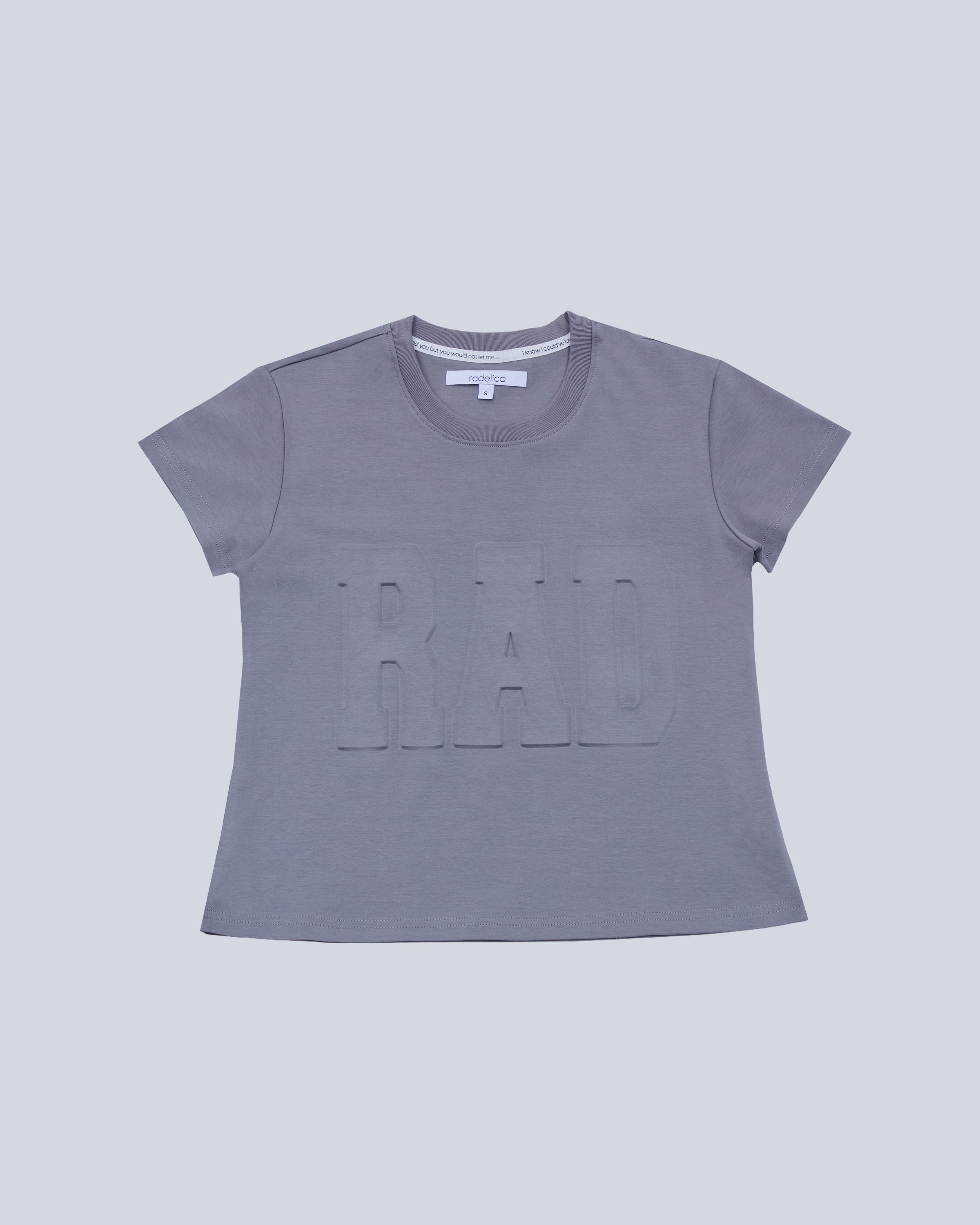 Polera Embossed - Gris