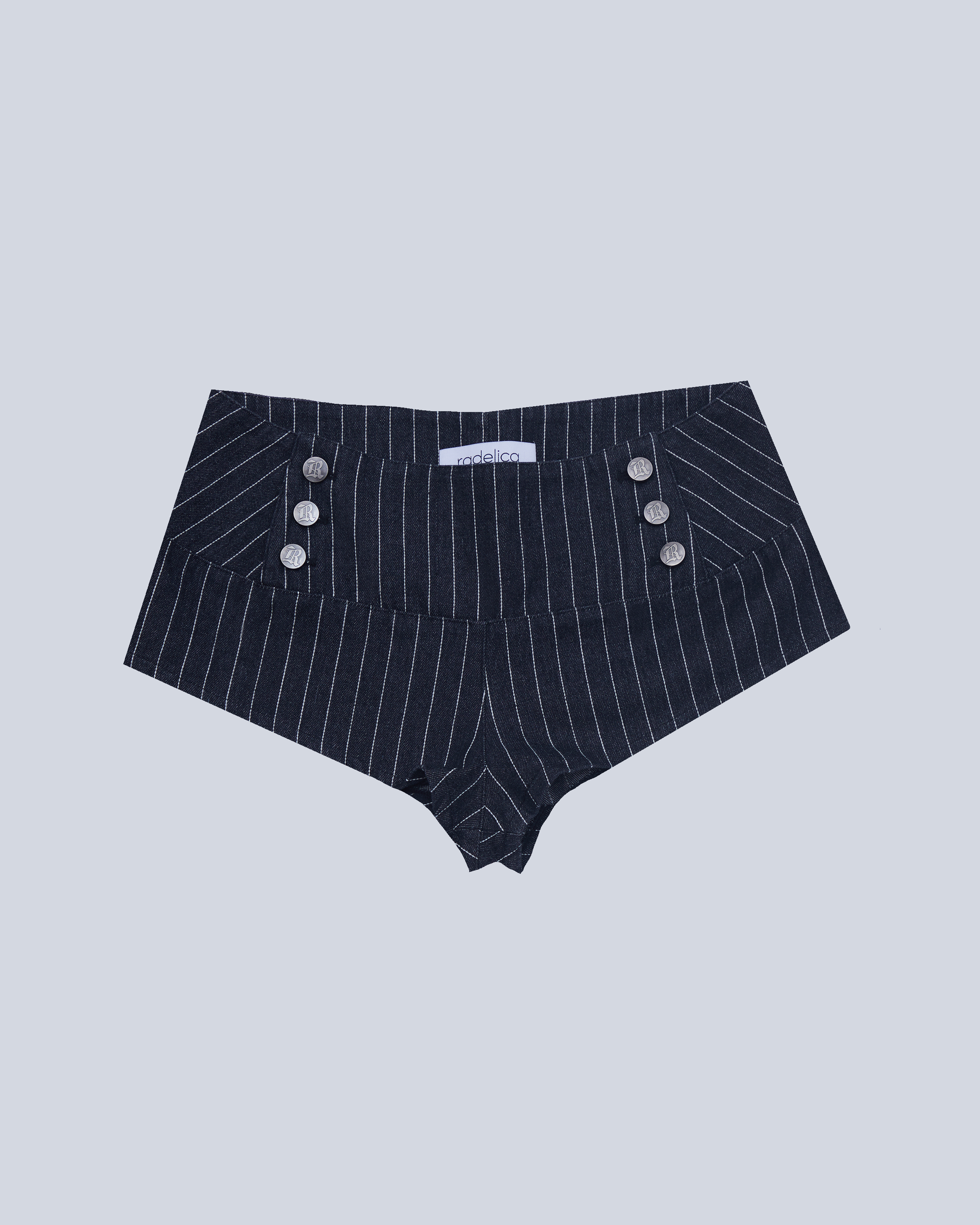 Short Majorette Pinstripe - Azul Marino