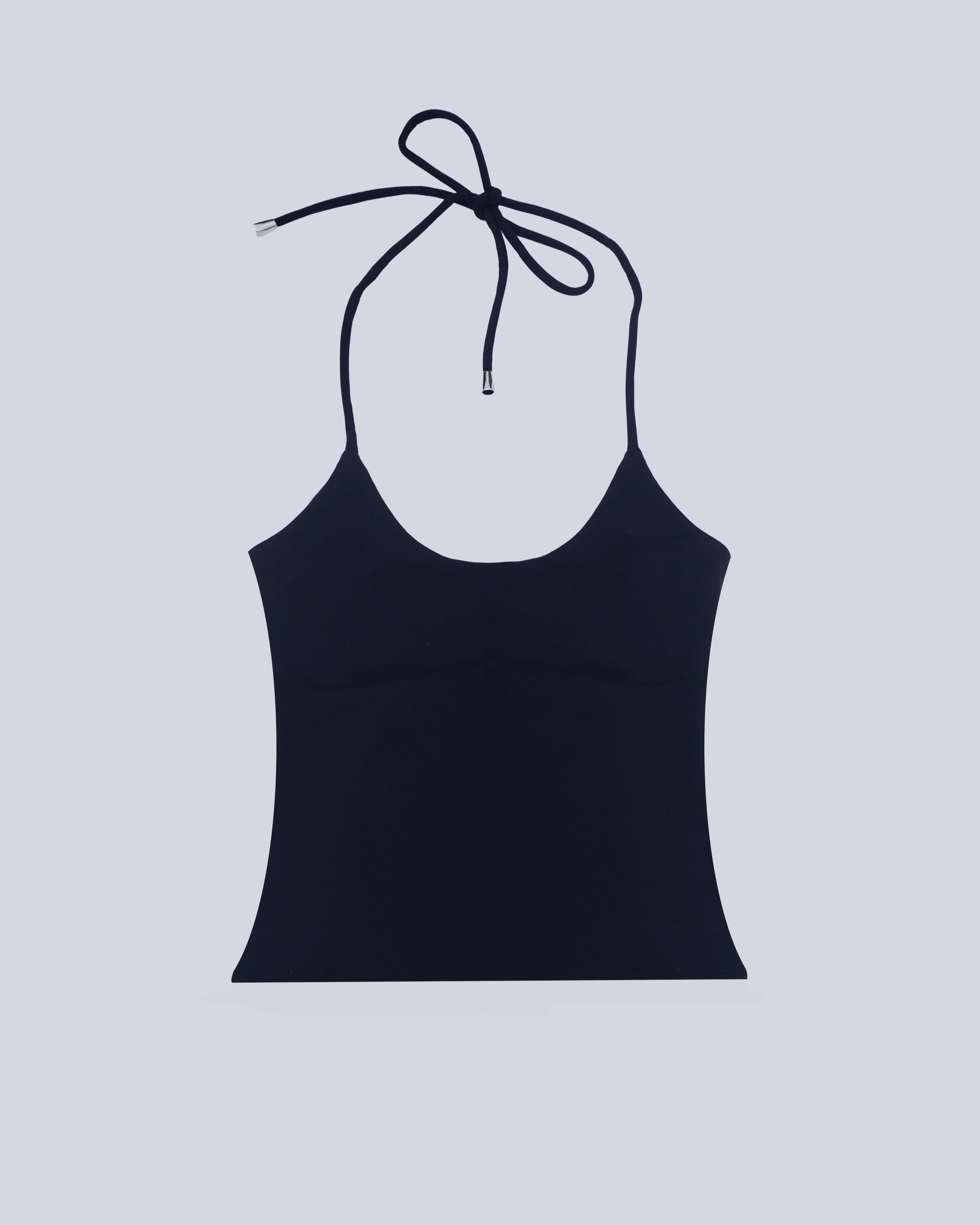 String Tank Top - Negro