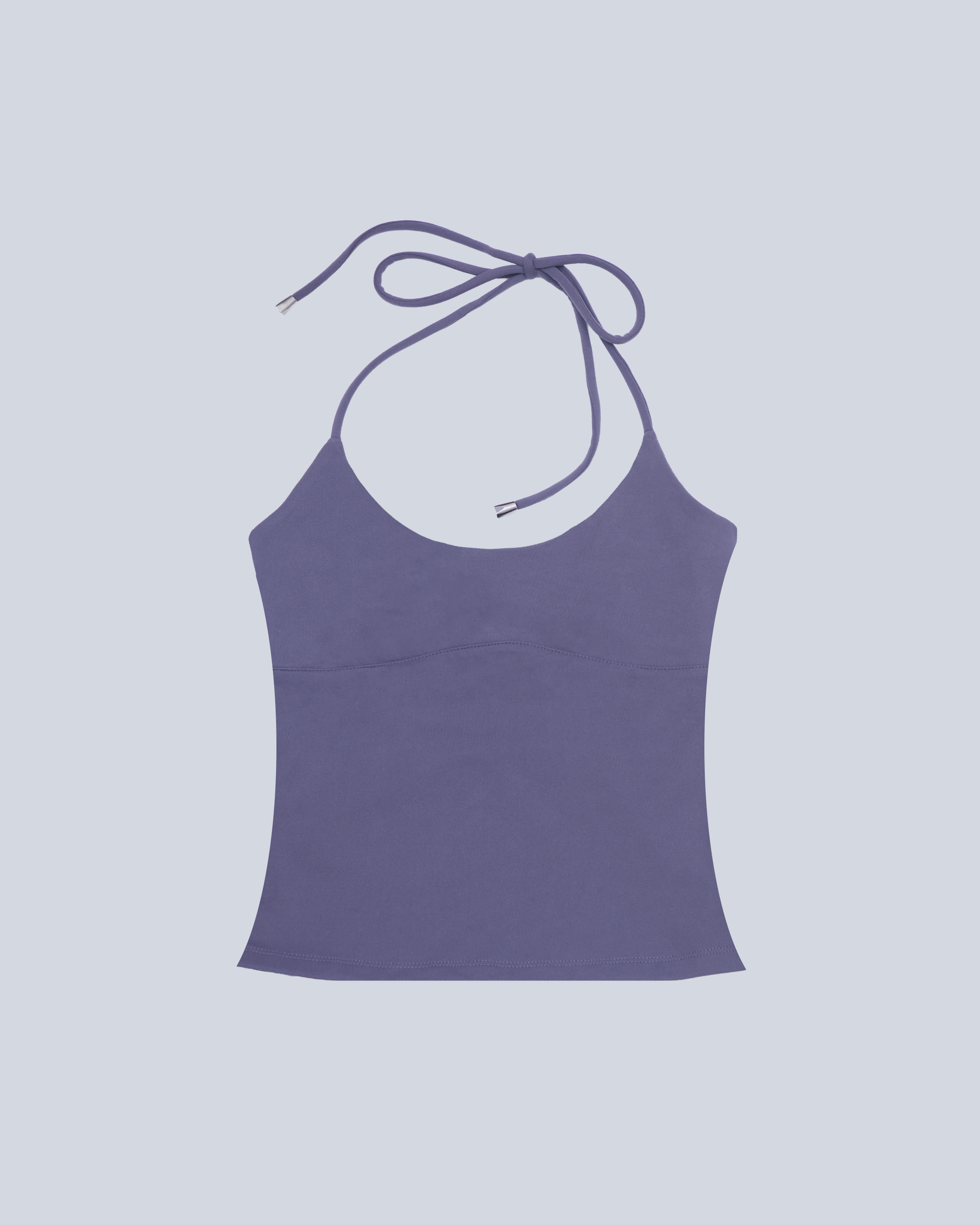 String Tank Top - Gris