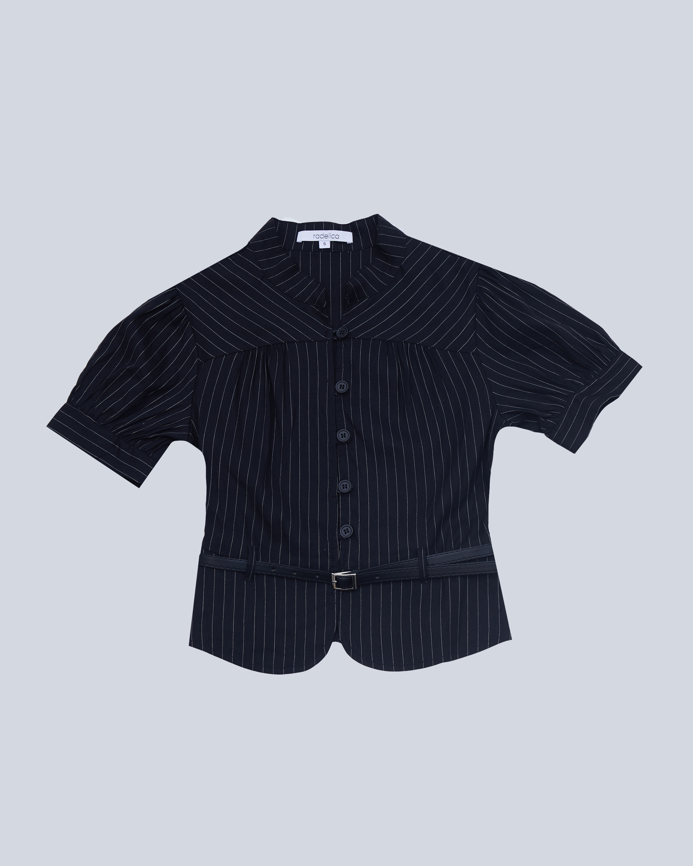Blusa Cinturón - Negro