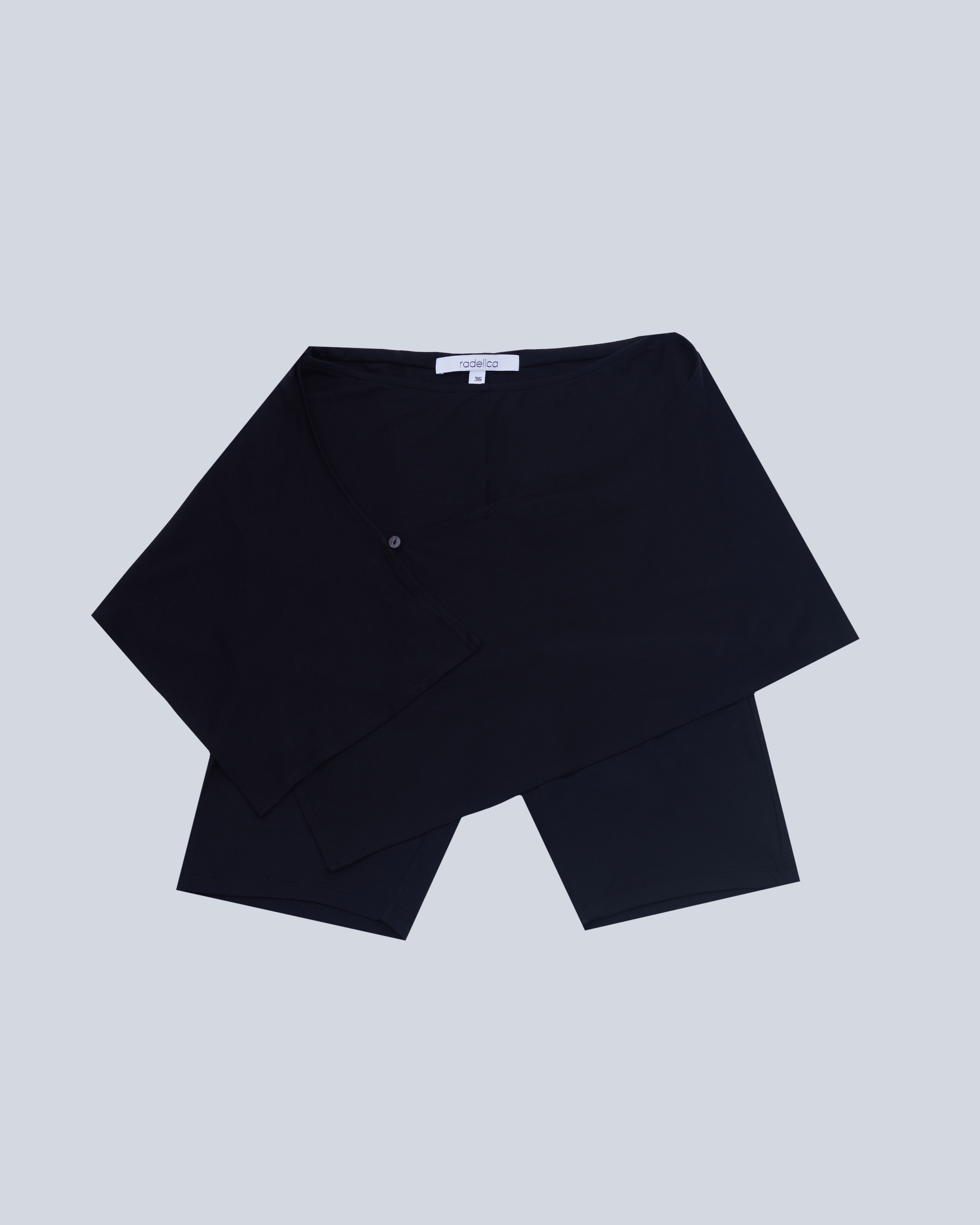 Shorts Capri Skirt - Negro