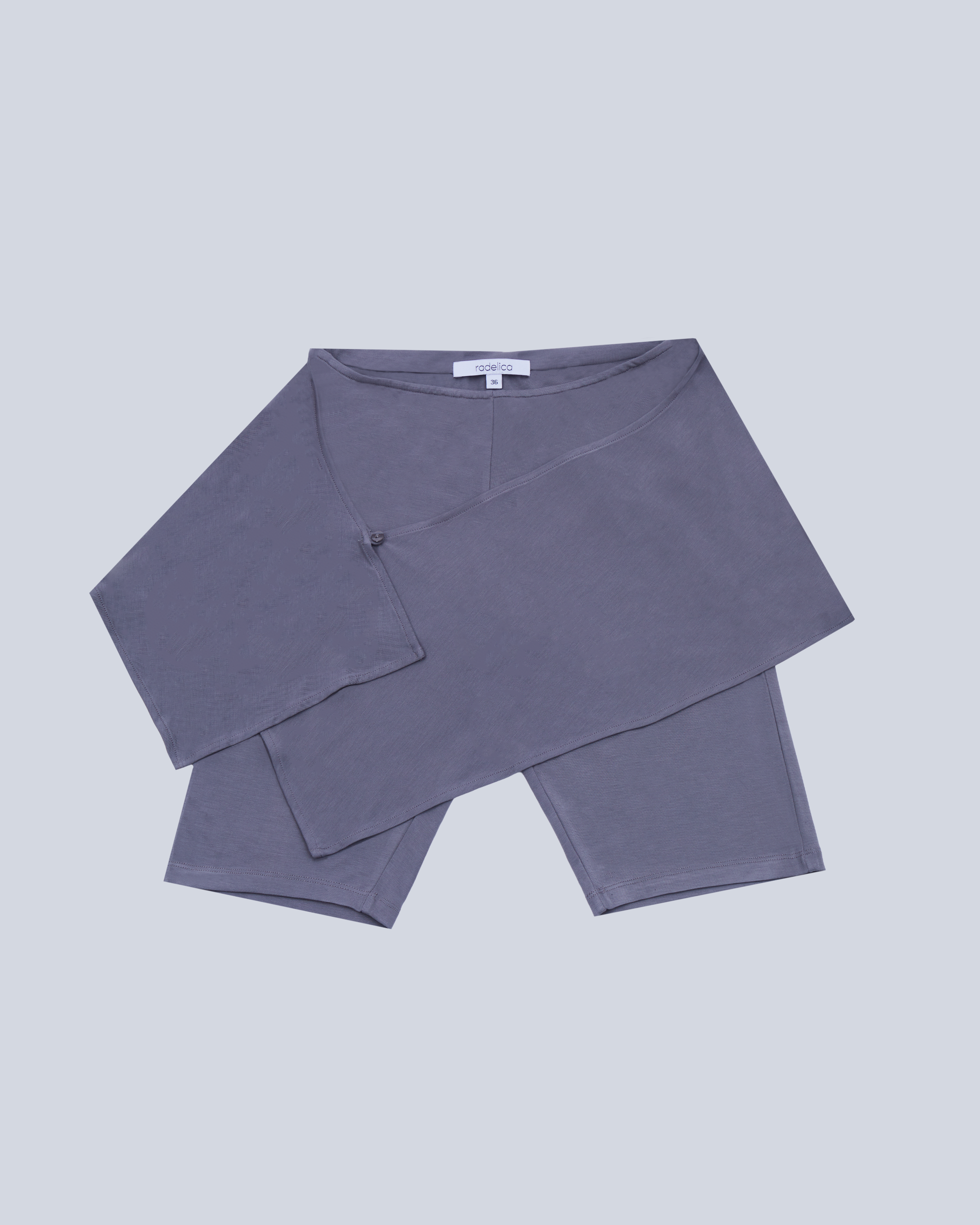 Shorts Capri Skirt - Gris