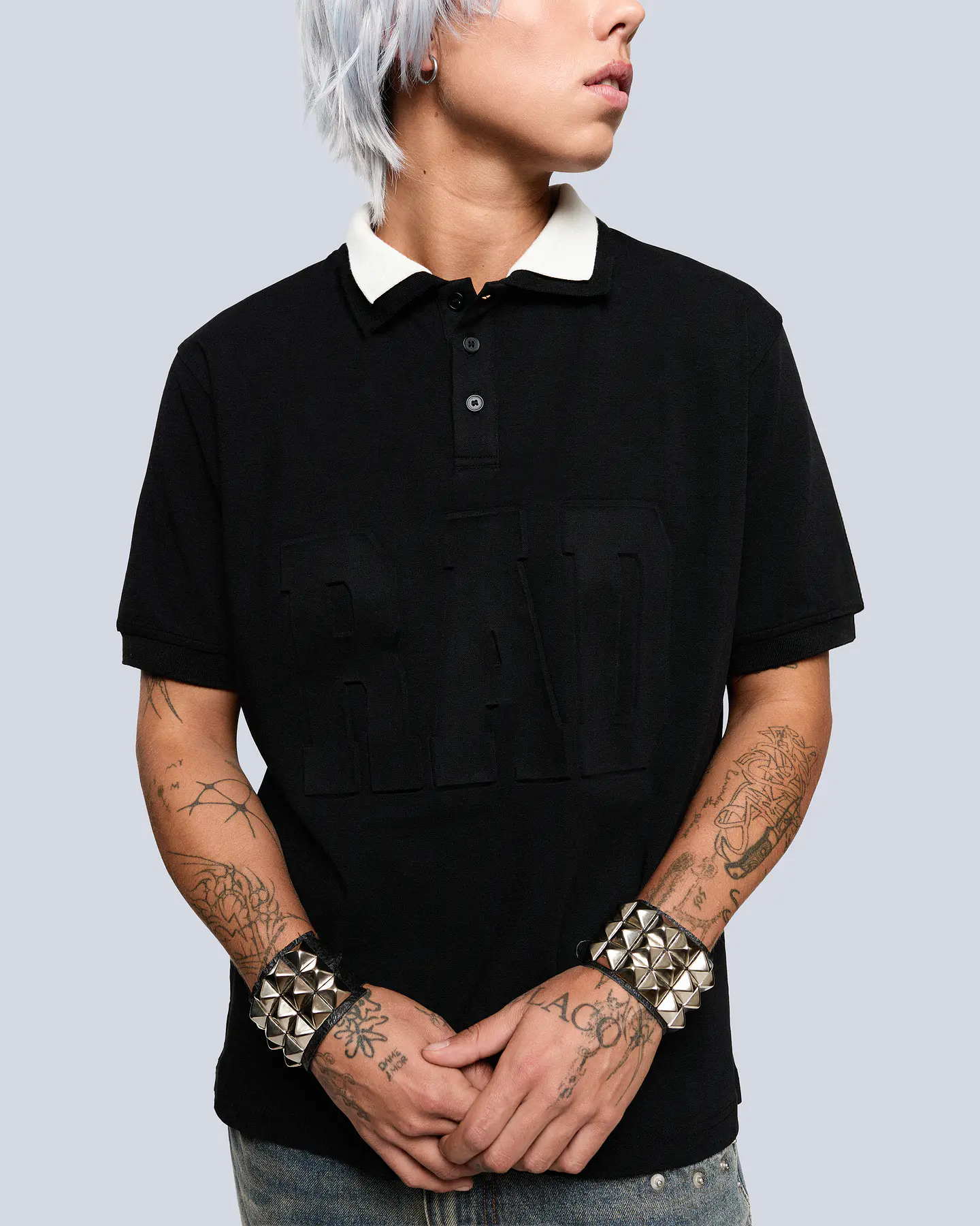 Polera Polo Embossed 2