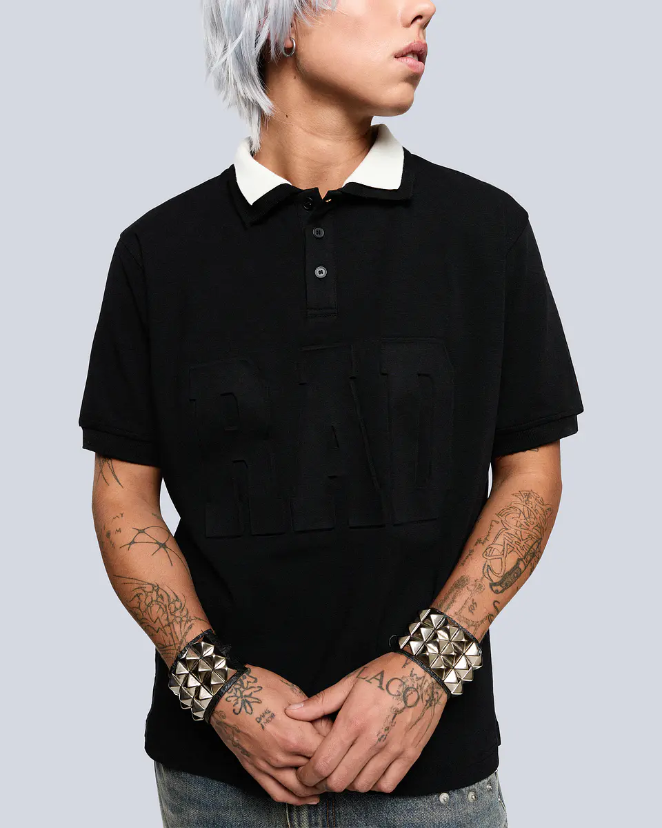 Polera Polo Embossed 2