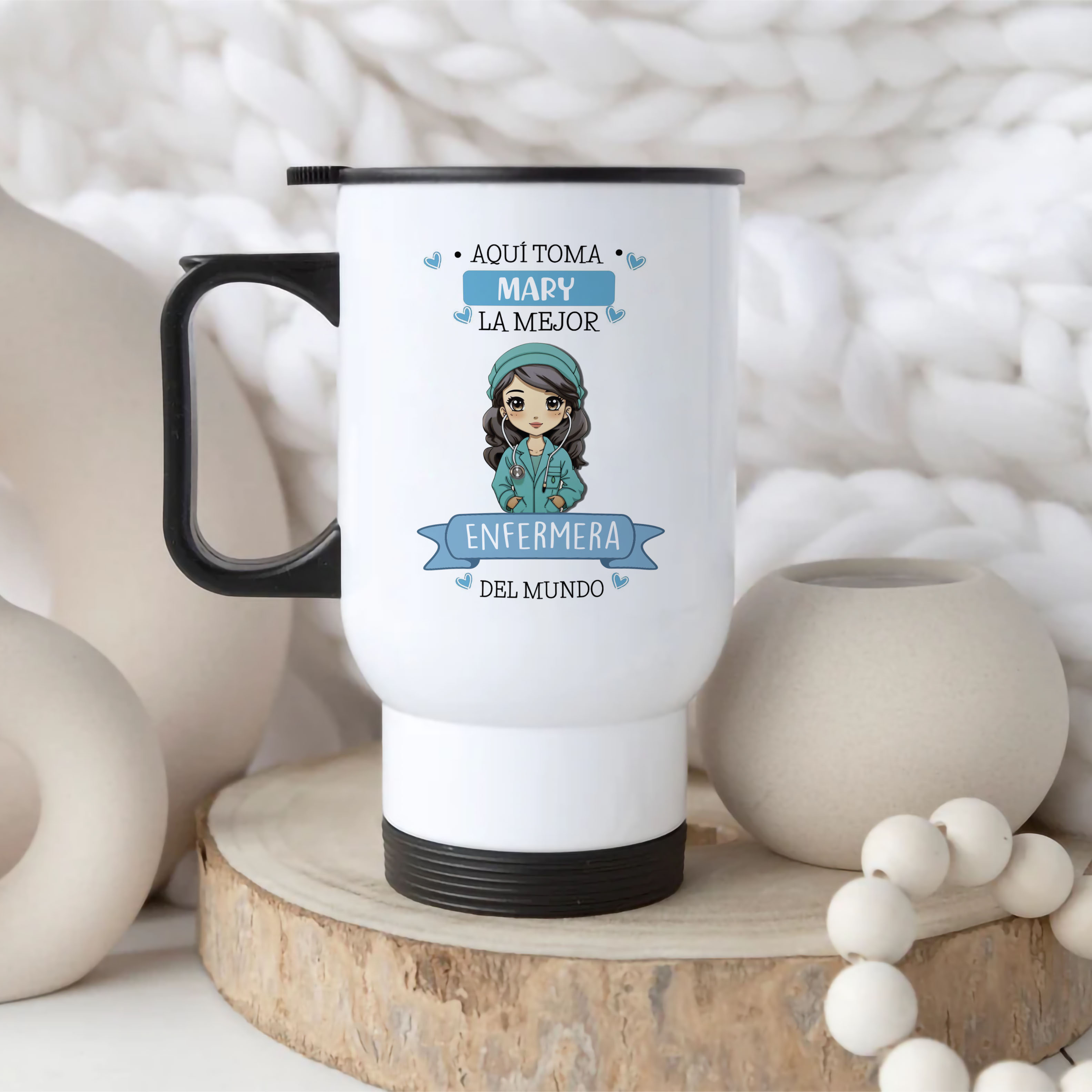 Taza Auto Personalizado | Enfermera 1