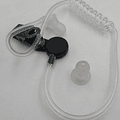 Audiófono Discreto con tubo acústico transparente y PTT VX-261 VX-110, VX-150 VX-130 VX-131 VX-132 VX-160 VX-180 VX-210 VX-210 VX-231