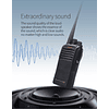 Wings IP67 Radio de dos vías programable Waterproof Robusto Semi Profesional VHF 136-174 MHz