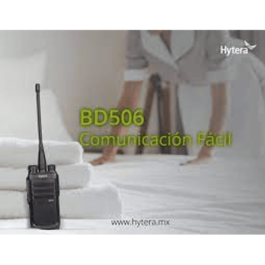 Radio Hytera Análoga y Digital DMR BD506 UHF