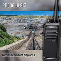 Hytera PD506 Radio de dos vías VHF 136-174 Mhz UL913  Intrínseco programable