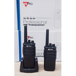 Radio de dos vías TX-600H UHF 450-520 MHz, 5 Watts, 16 canales, Función VOX  