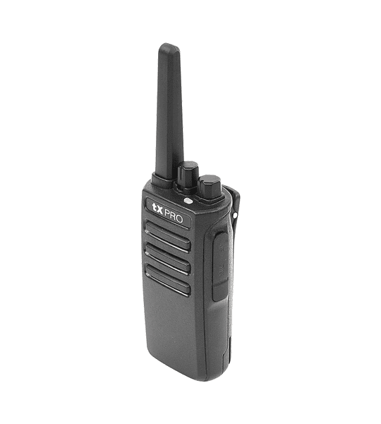 TX-600H Radio de dos vías UHF 450-520 MHz, 5 Watts, 16 canales, Función VOX  programable