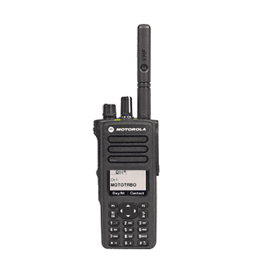 Radio original de dos vías MOTOTRBO™  series DGP™ 8550e VHF 5W Frecuencia 136-174 MHz Tía Hazloc
