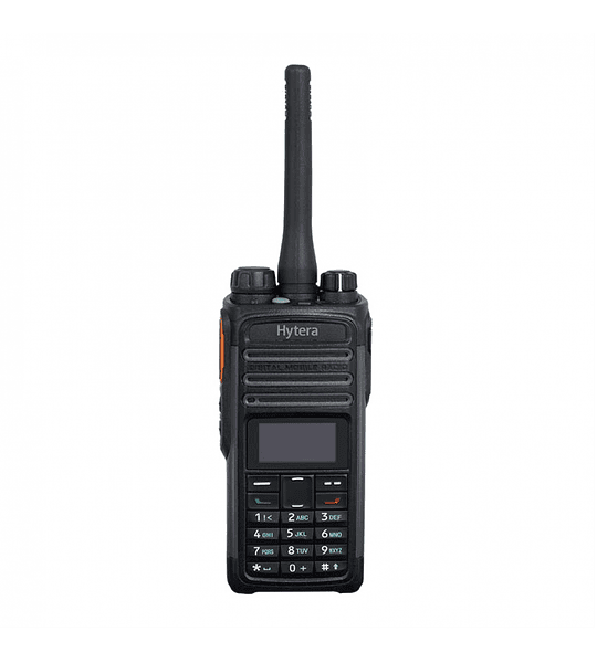 Hytera PD486 Radio de dos vías Digital DMR Tier II y convencional para Empresas VHF 136-174 Mhz con pantalla sin GPS programable