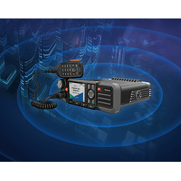 Radio Móvil Digital Profesional DMR HM786 VHF：136~174MHz GPS