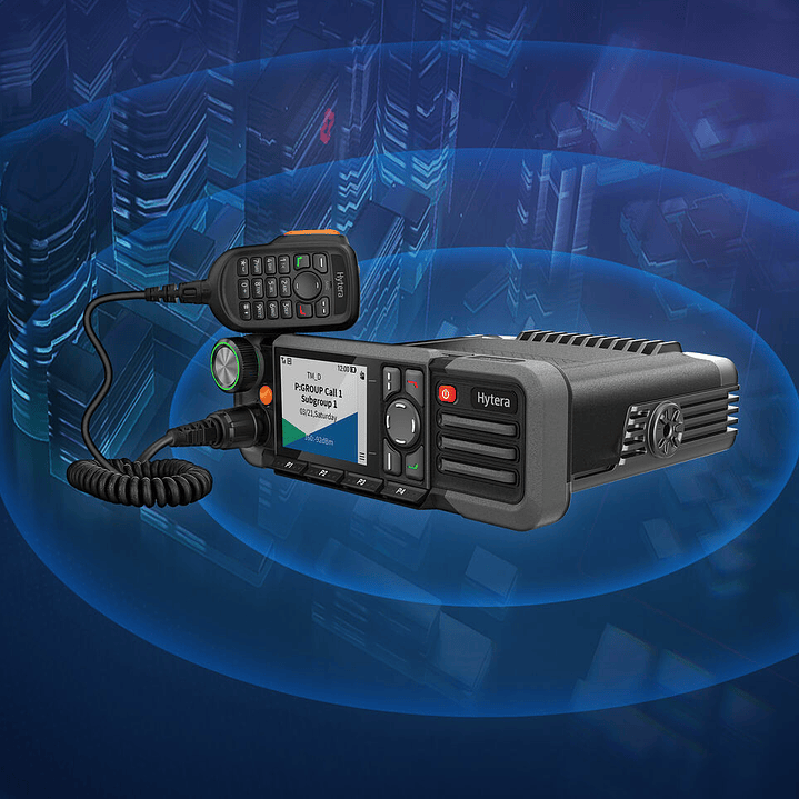 Hytera HM786H VHF 136~174 MHz 1024CH DMR Tier II y Analogico 50W Radio móvil digital y analogico con GPS y Bluetooth Precio con iva incluido 2