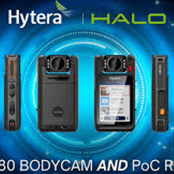 Hytera VM780 BodyCam y Radio PoC 64GB 4G Wifi GPS 216° BT4.2 NFC MIL-STD-810G IP68 Micro USB 205gr Compresión H.265 Codificación AES256 CUMPLE Ley 21659 Precio con iva incluido 21