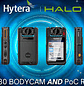 Hytera VM780 BodyCam y Radio PoC 64GB 4G Wifi GPS 216° BT4.2 NFC MIL-STD-810G IP68 Micro USB 205gr Compresión H.265 Codificación AES256 CUMPLE Ley 21659 Precio con iva incluido - Miniatura 21