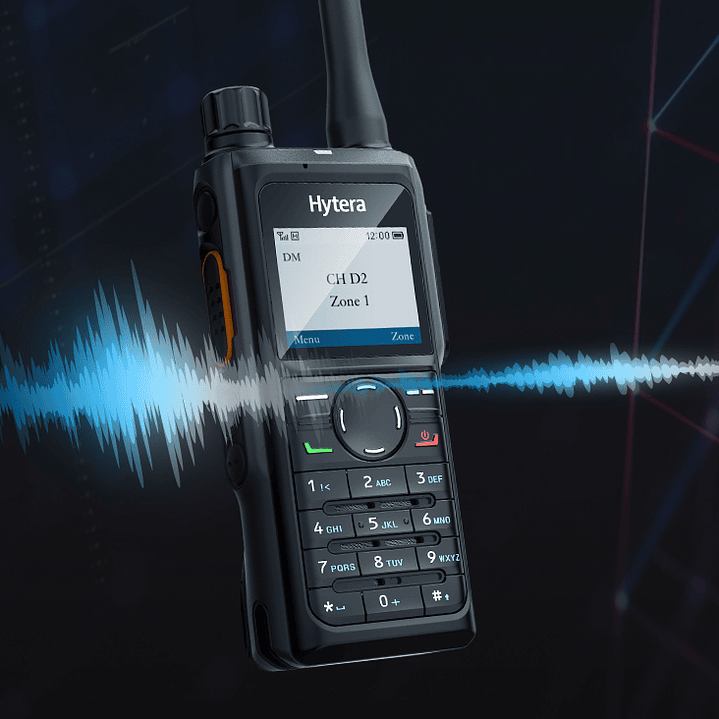 Hytera HP686 VHF 136-174 Mhz 1024CH DMR y Analogico 5W Radio Digital Analogico con Man- down, GPS, Bluetooth y pantalla LCD Precio con iva incluido 9