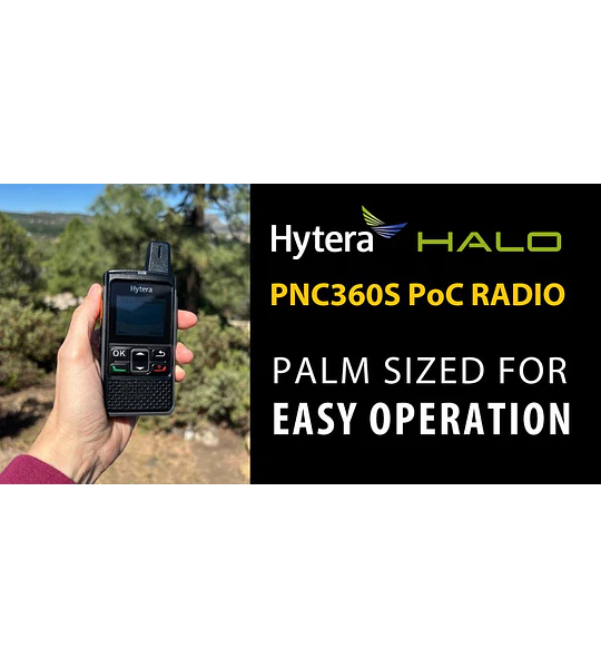 PoC Smartphone Hytera PNC360S Handy ultra compacto Wifi, 3G,