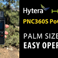 Hytera PNC360S PoC Smartphone Handy ultra compacto Bluetooth Wifi, 3G, 4G y LTE programable