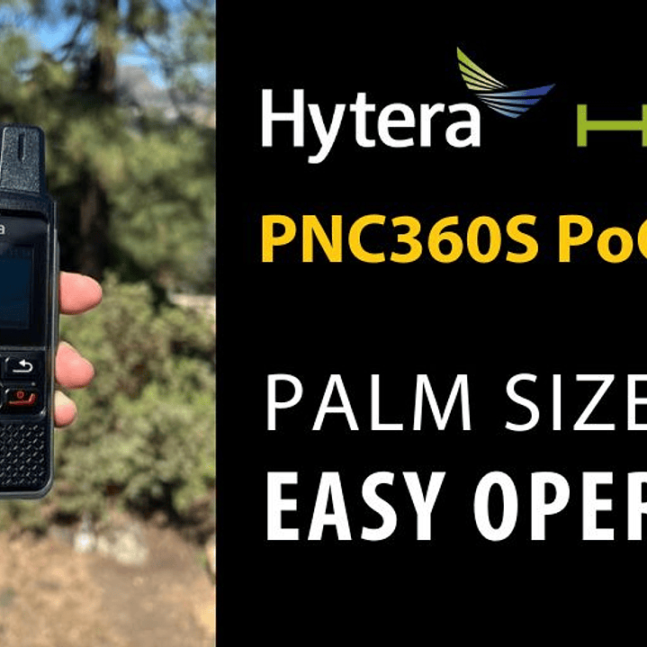 Hytera PNC360S PoC Radio PTT sobre celular duradero y confiable para las condiciones más difíciles Precio con iva incluido 11