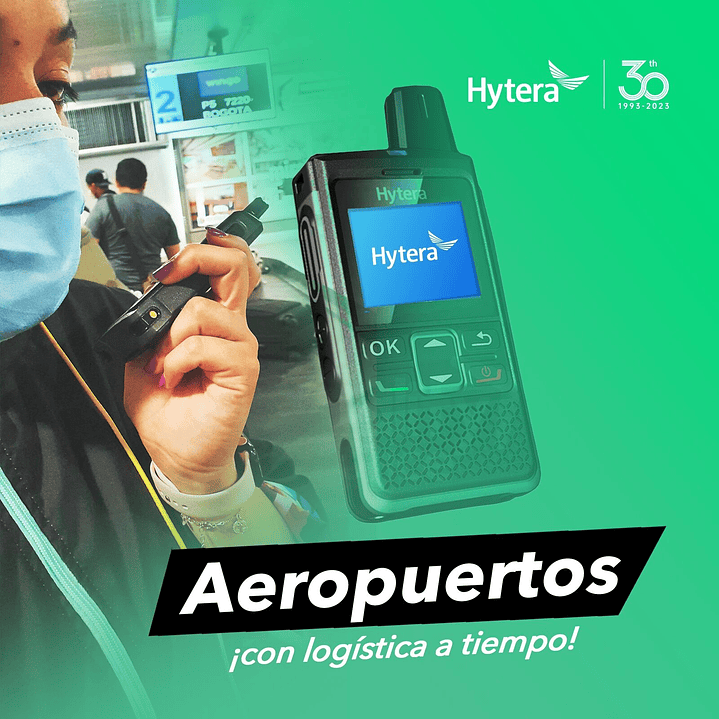 Hytera PNC360S PoC Radio PTT sobre celular duradero y confiable para las condiciones más difíciles Precio con iva incluido 18