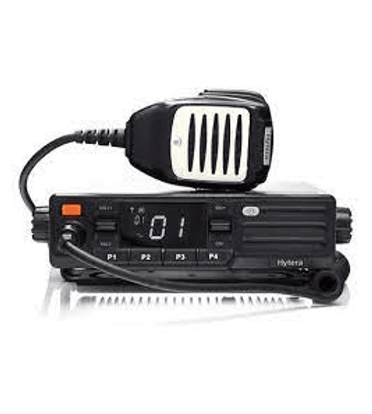 Hytera MD616 Radio Móvil DMR Tier II y convencional de uso comercial VHF 136-174 MHz 25W programable